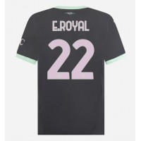 Muški Nogometni Dres AC Milan Emerson Royal #22 Rezervni 2024-25 Kratak Rukav